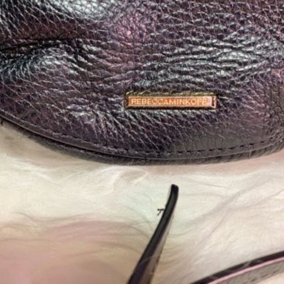 NEW Rebecca Minkoff Mara Saddle Leather Black - Picture 6 of 8